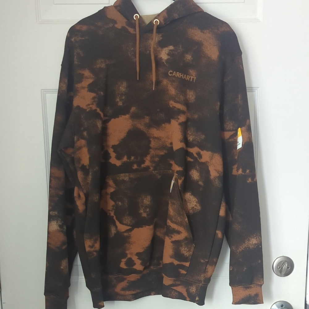 NWT Men's Carhartt Camo Hoodie